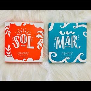 Colourpop Sol & Mar Eyeshadow Pallets